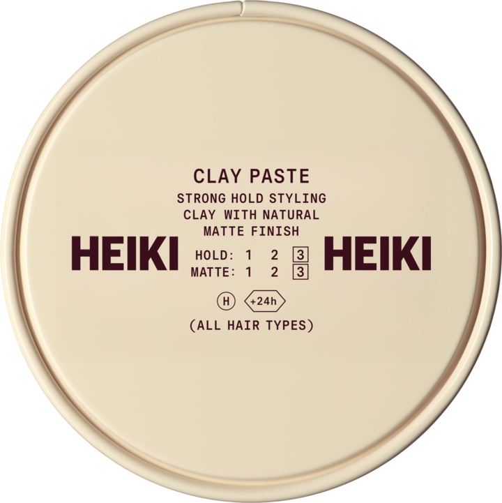 Heiki Heiki Clay Pasta do włosów, glinkowa, Fir Balsam & Neroli 85g