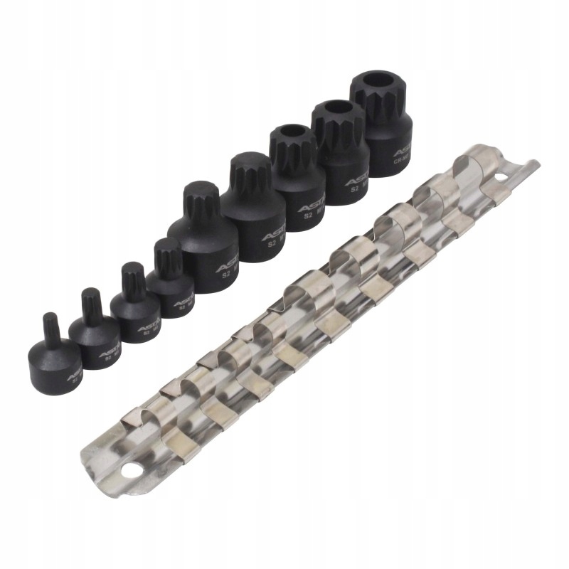 Nasadki Udarowe Niskie Xzn 1/4” 3/8” Na Szynie Z/bez Otworu