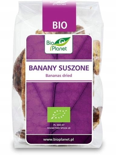5 x Bio Planet Sušené banány Bio 150 g