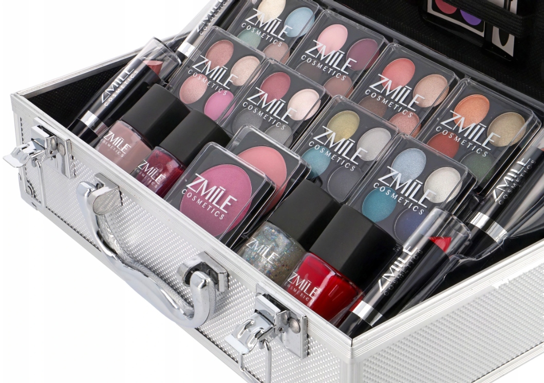 KUFEREK Z KOSMETYKAMI MAKIJAŻ PALETA CIENI WALIZKA Kod producenta kuferek na kosmetyki walizka makijaż