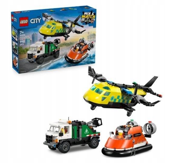 Lego(r) City 60505 Sada s letadlem, kamionem...