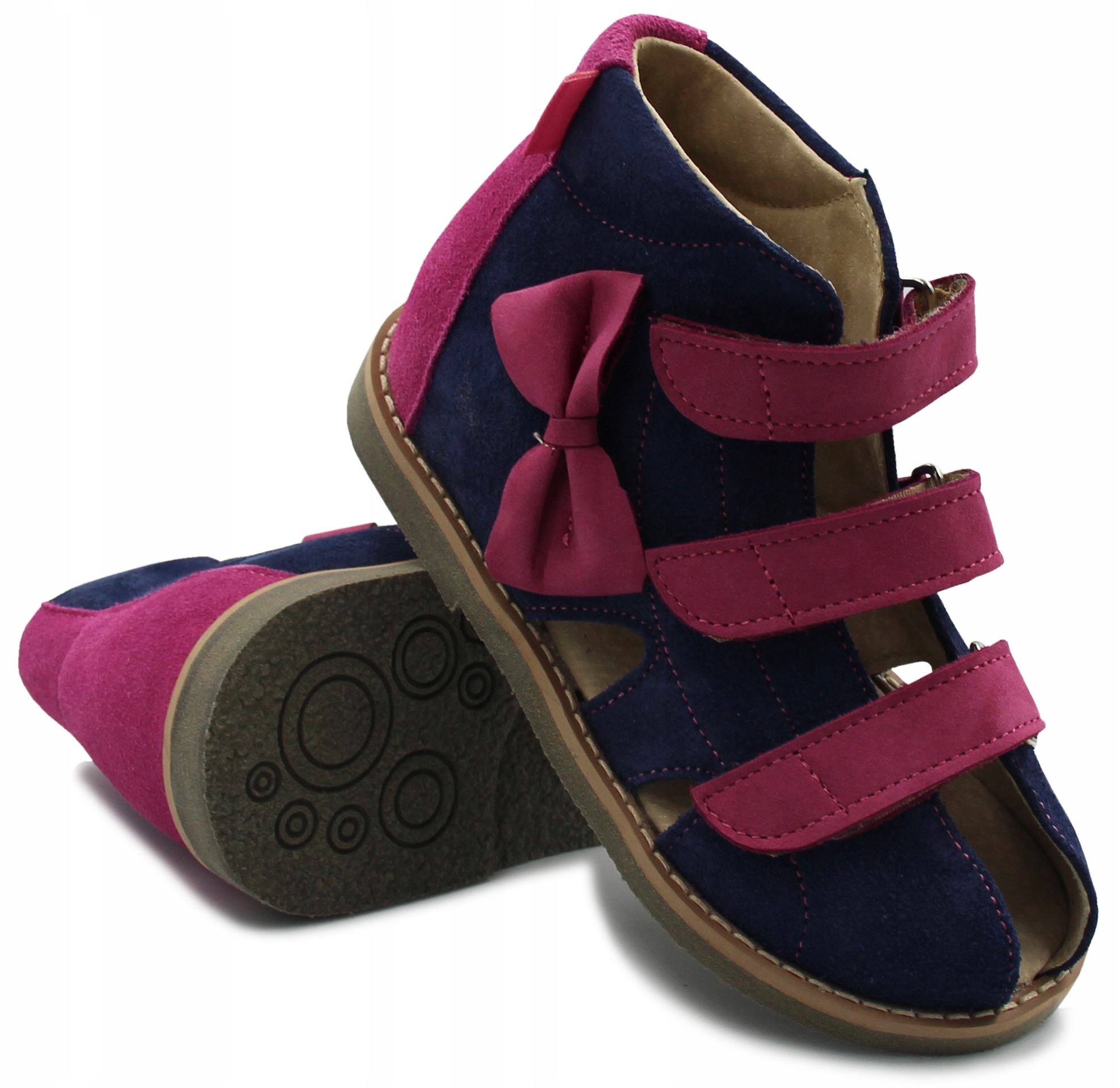 

Buty Z Obcasem Thomasa Granatowe Aurelka 1073 28