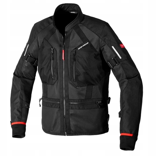 Textilná motocyklová bunda Spidi Tech Armor Black čierna Darčeky