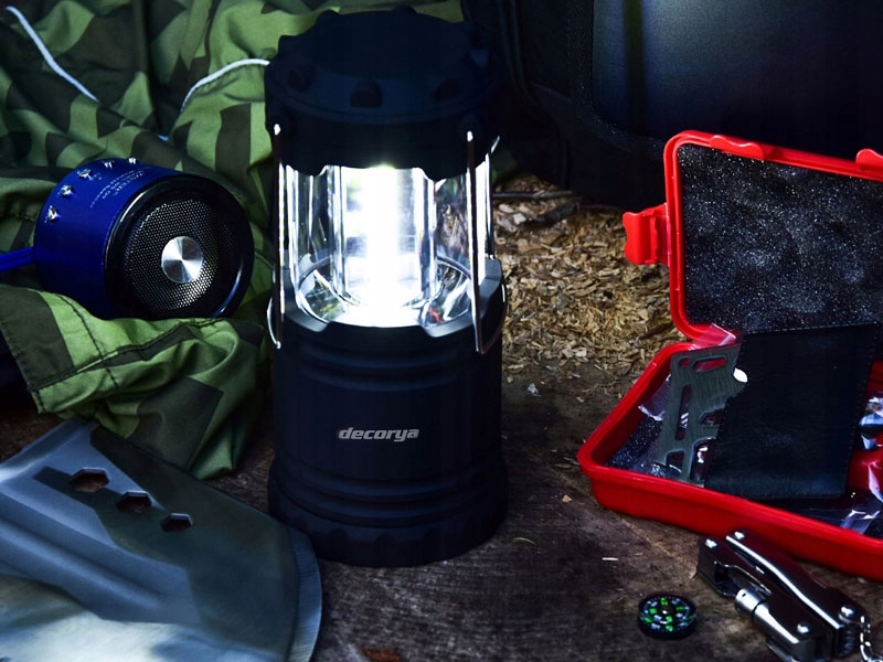 LAMPA SOLARNA DO POWIESZENIA STOJĄCA LED LATARKA WODOODPORNA MOCNA 4 TRYBY Stan opakowania oryginalne