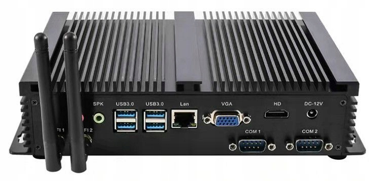 Przemysłowy mini PC Intel i5 8/512 VGA HDMI RS WIN