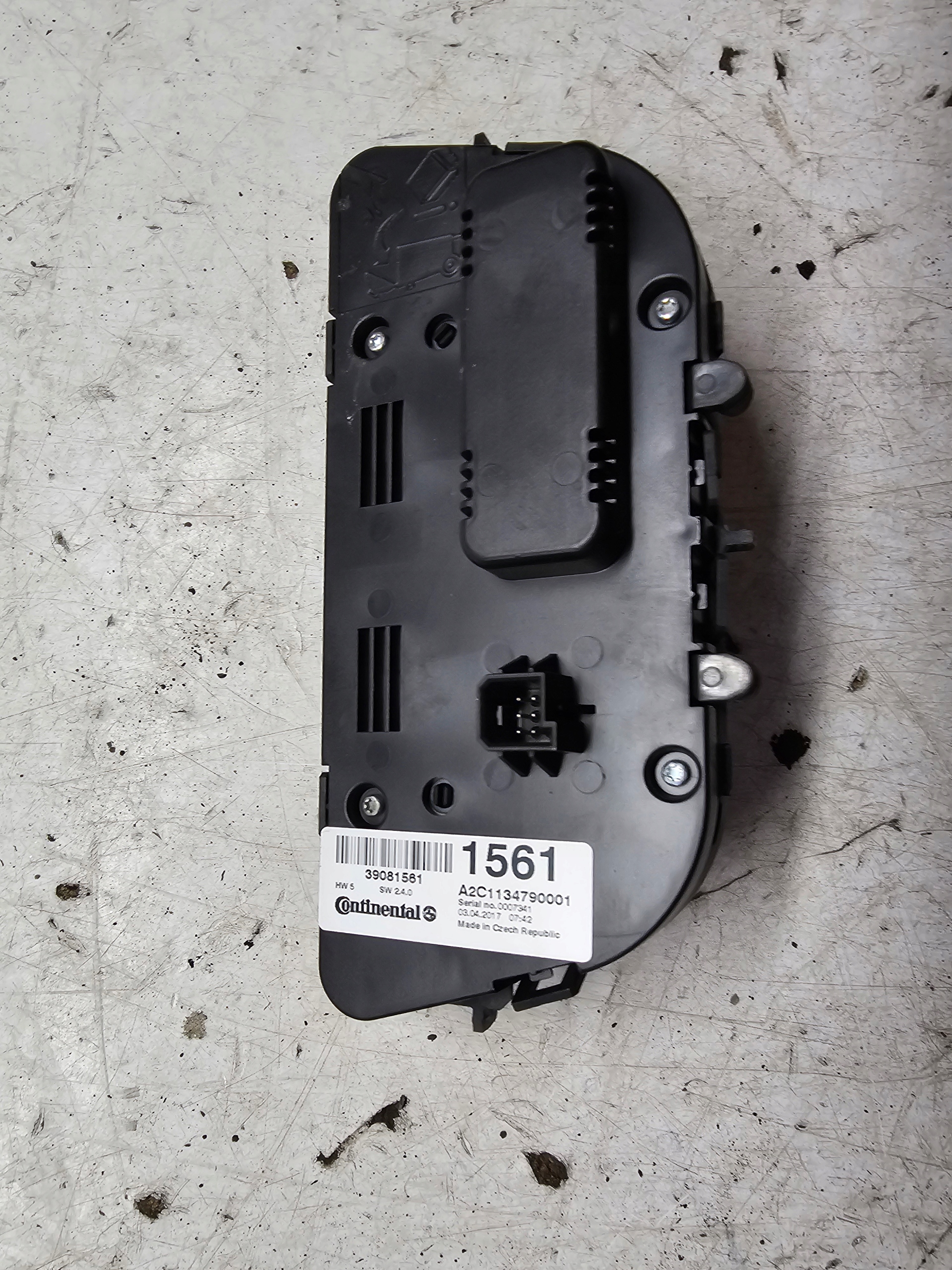 OPEL ZAFIRA C Unite commande clima Bouches buses 39081561