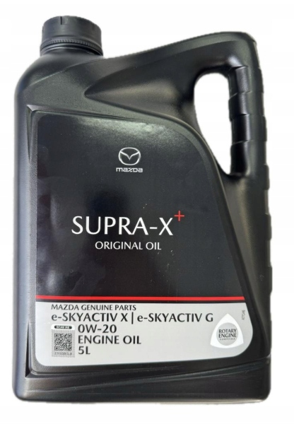 Olej Mazda 0W20 Supra-x+ 5L-NOWA Szata Graficzna Czyt. Opis