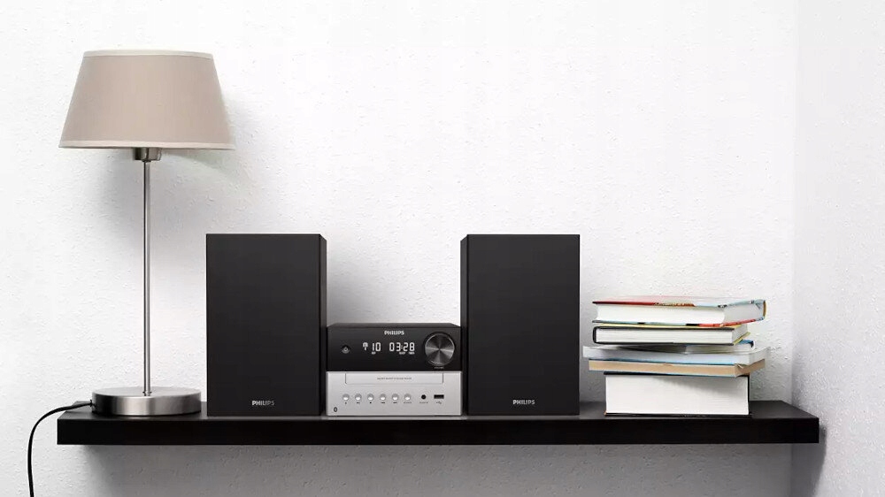 Wieża PHILIPS TAM3205/12 CD AUX USB FM Czarny Rodzaj odtwarzanych nośników CD Audio