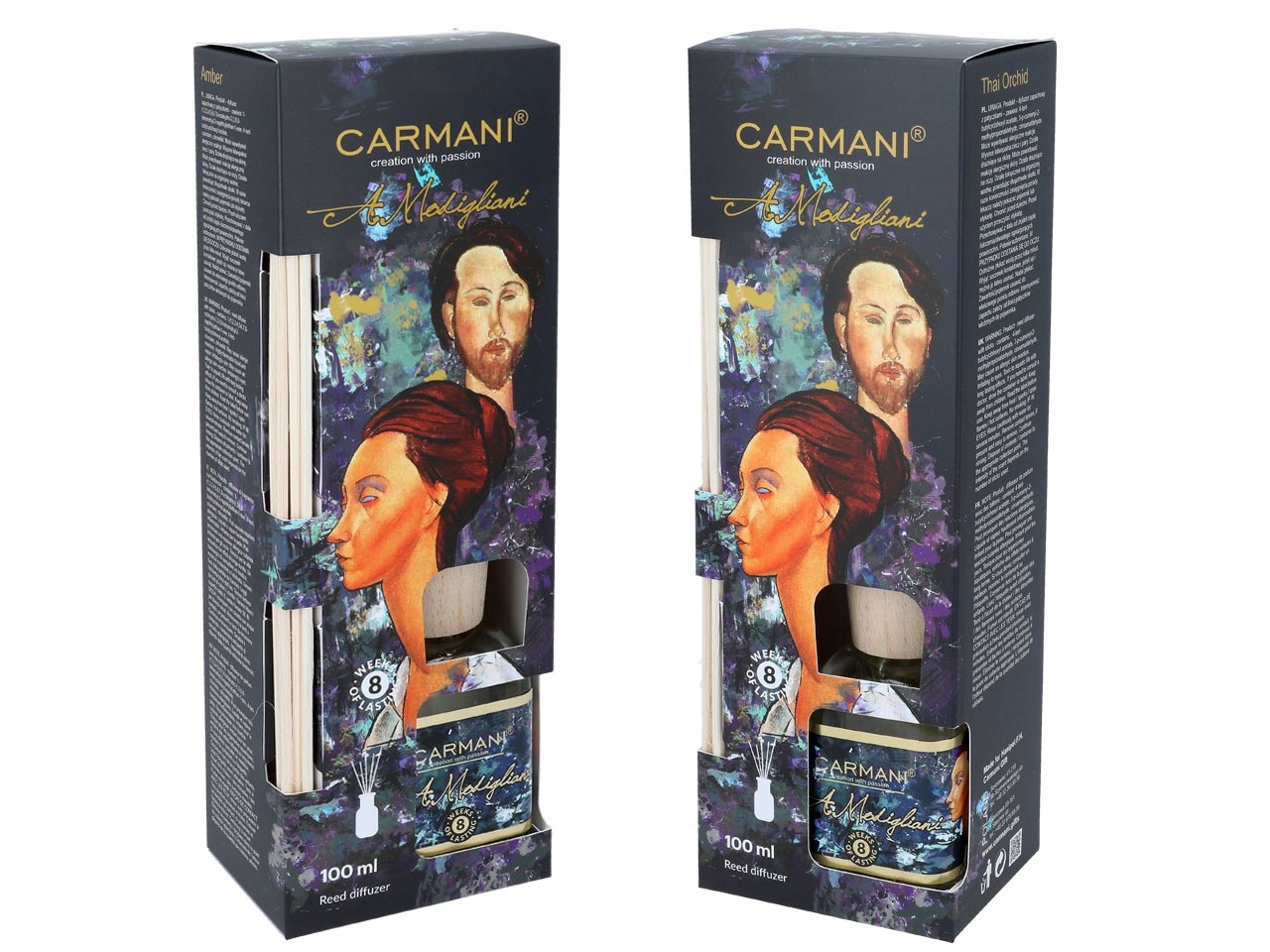 Dyfuzor zapach - A. Modigliani, Orchid (CARMANI) Stan opakowania oryginalne