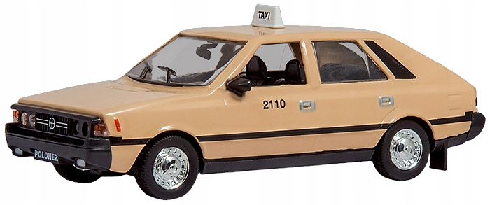 FSO POLONEZ BOREWICZ AUTO TAXI 2110 PRL METAL 1:43 Stan opakowania oryginalne