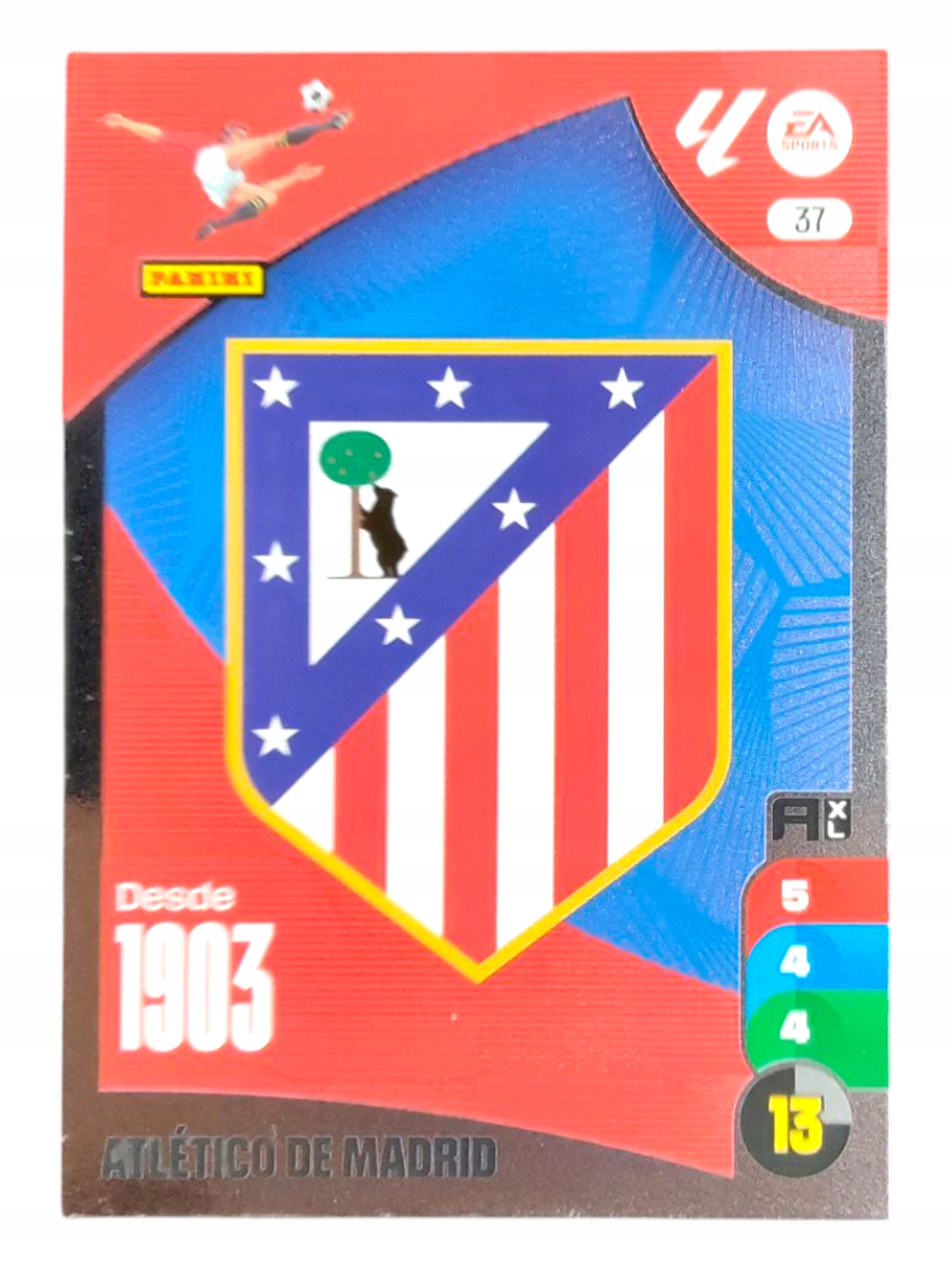 Panini La Liga 2024-2025 Escudo Logo 37 Atletico Madryt