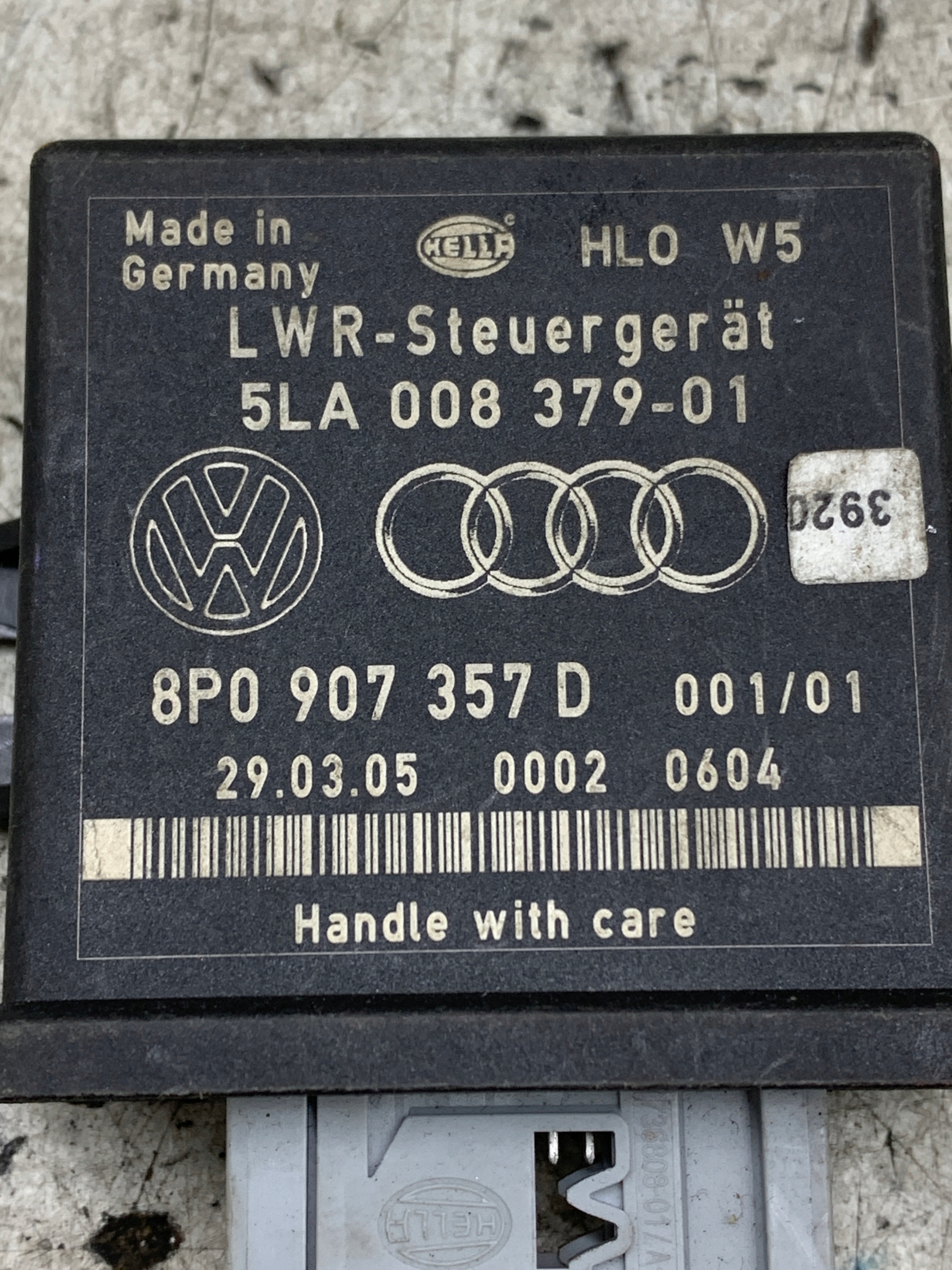 modul Bedienteil Leuchten 8P0907357D AUDI