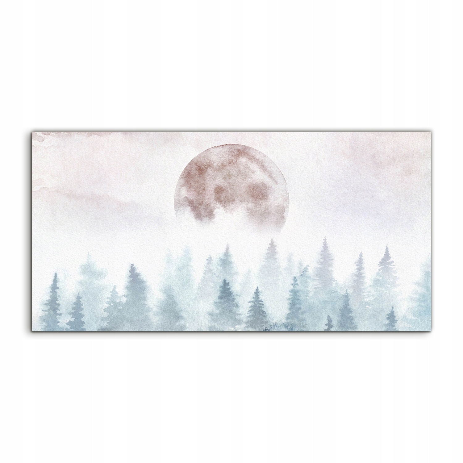 

Obraz akryl 120x60 z nadrukiem Krajobraz Las Mgła