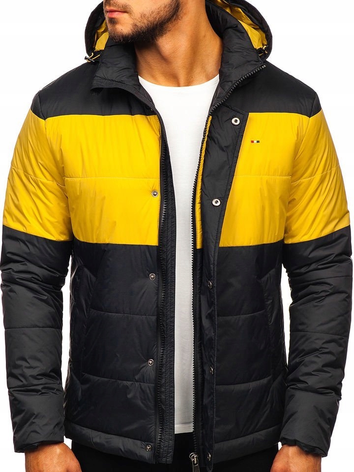 Prošívaná Přechodová Bunda Černá 1982 Denley_m