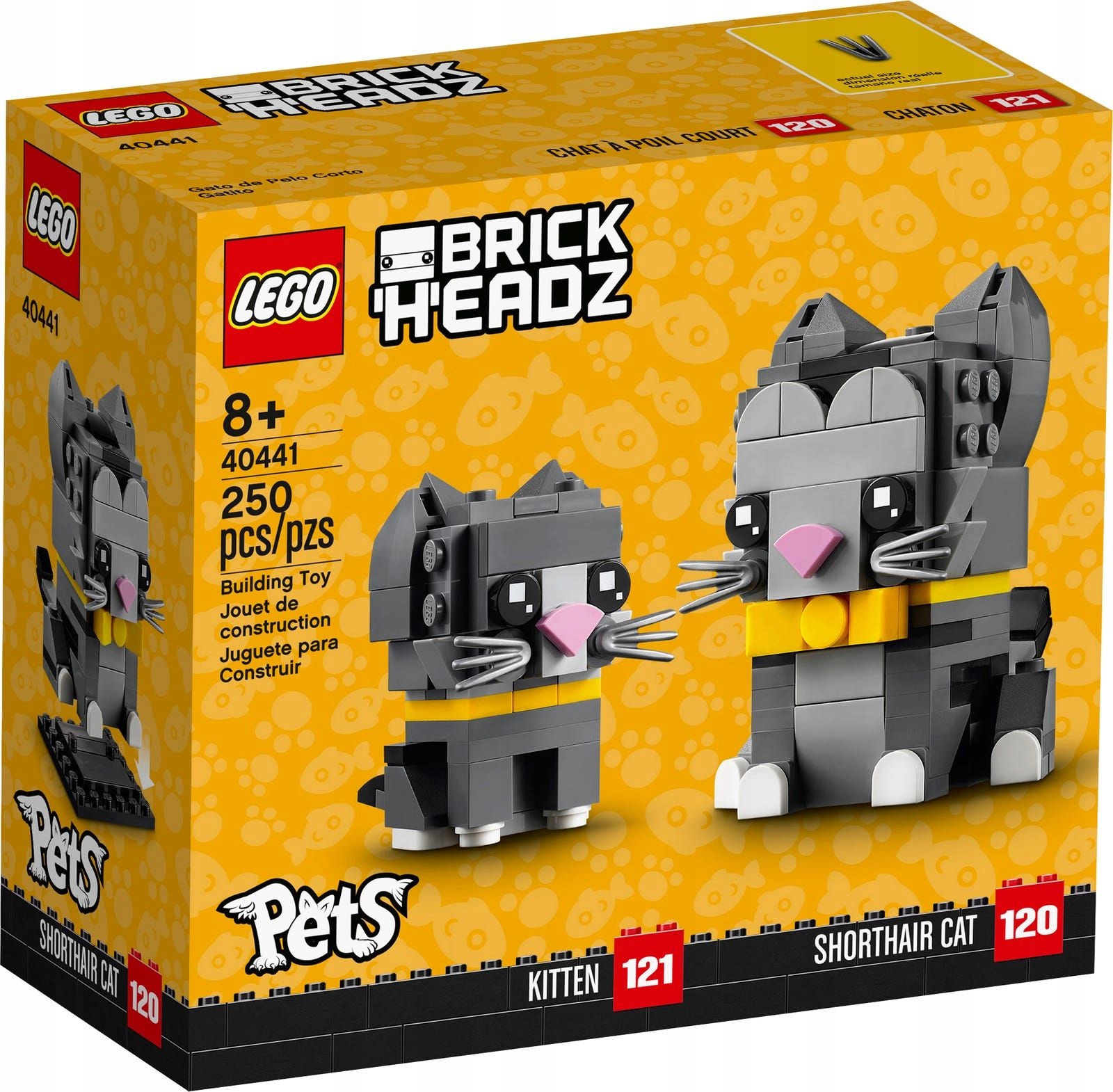 Lego BrickHeadz 40441 Koty krótkowłose