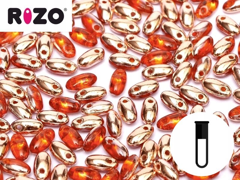 Rizo Beads Hyacinth Capri Gold fiolka