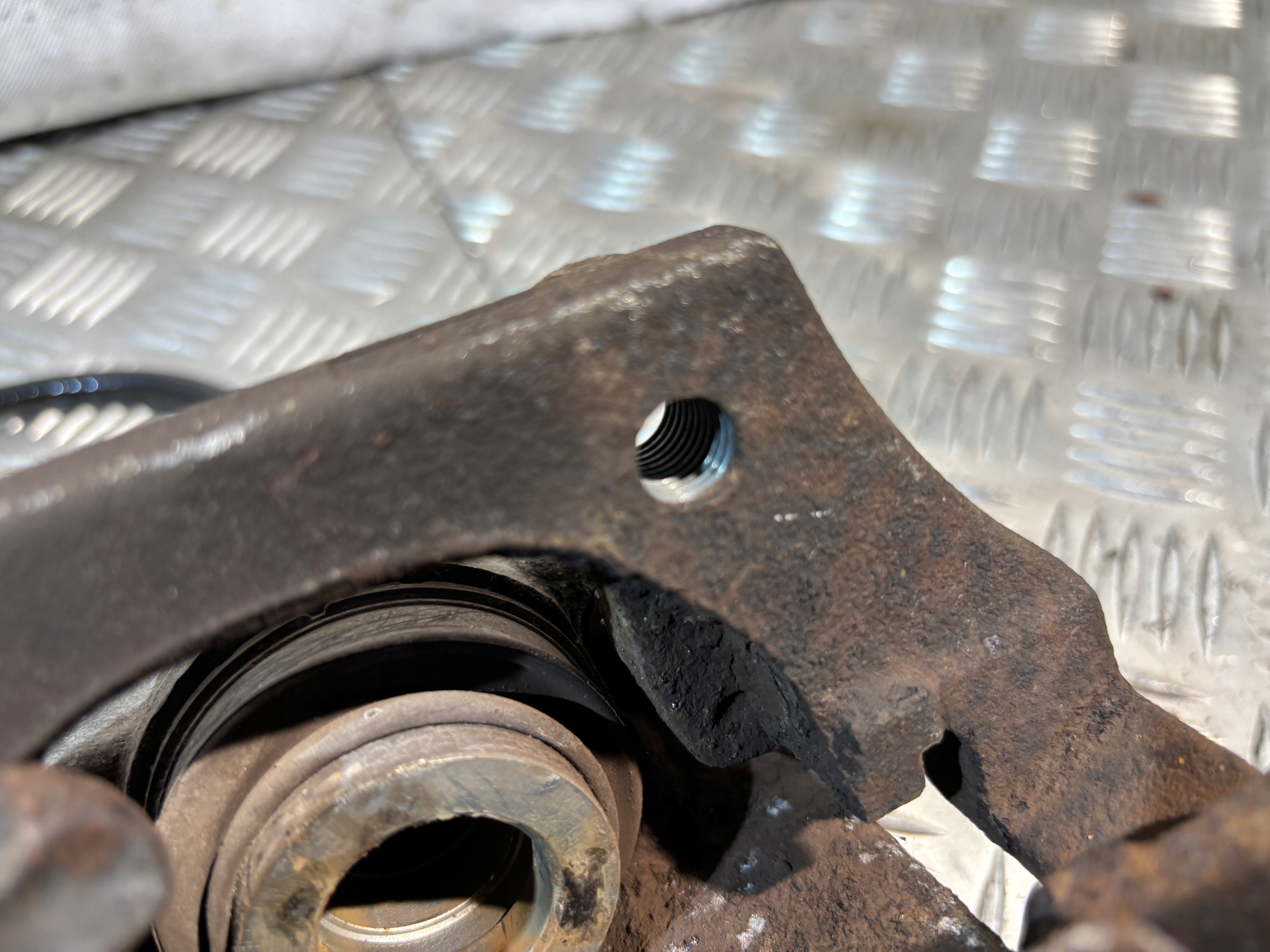 caliper brake right rear part BMW E60 2,0D