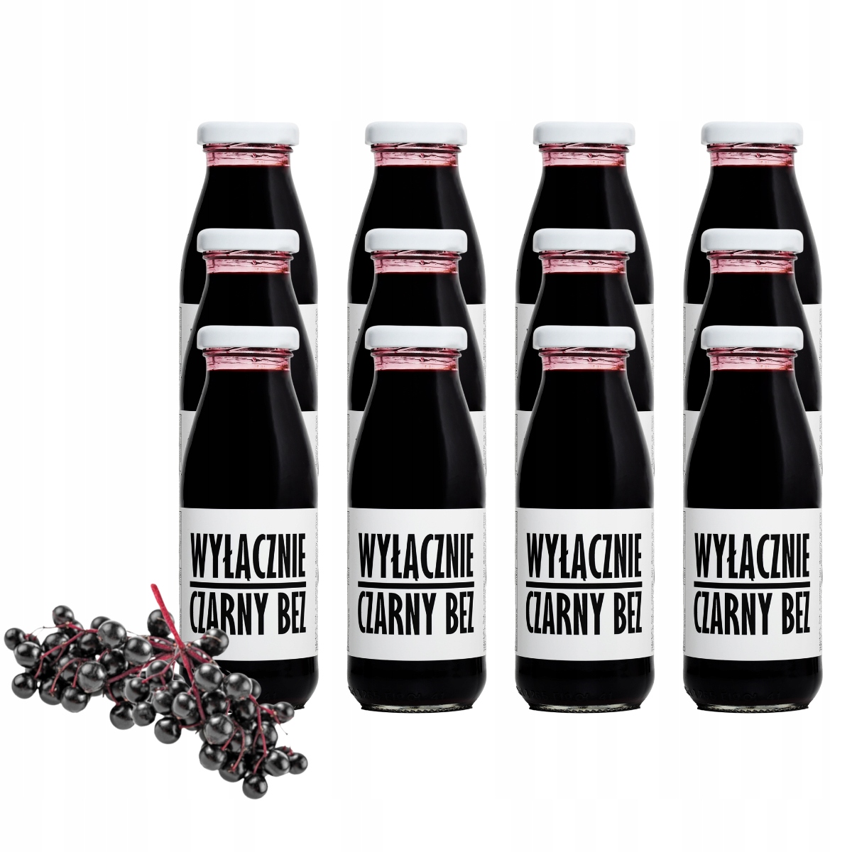 czarny bez sok 100% z bzu Nfc bez cukru 12x250ml