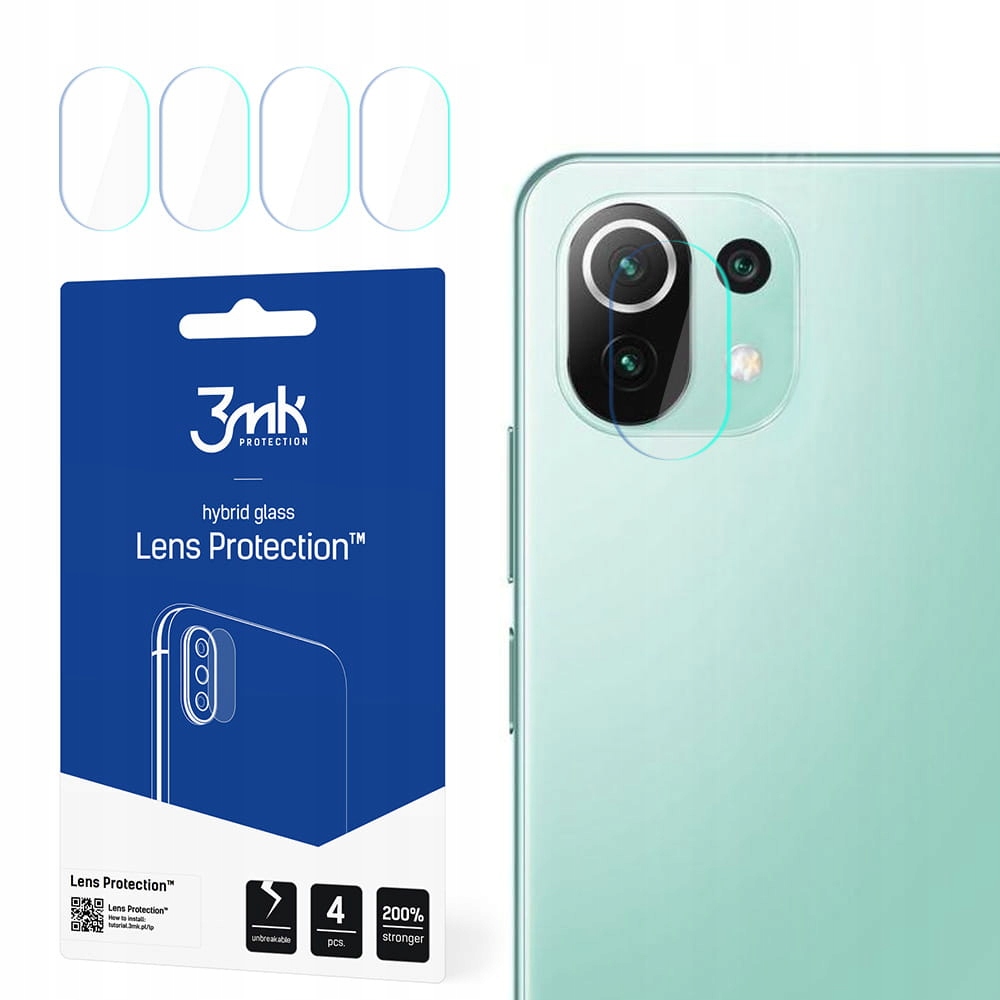 

4x Szkło hybrydowe na aparat do Xiaomi Mi 11 Lite