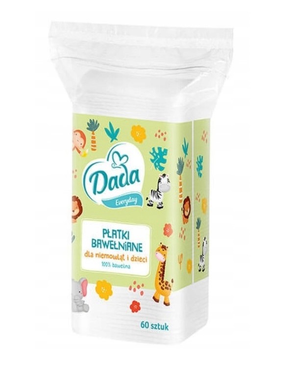 DADA PŁATKI KOSMETYCZNE DLA NIEMOWLĄT 60 sztuk