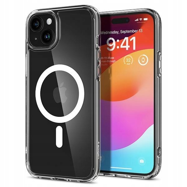 Spigen Ultra Hybrid Mag iPhone 15 6.1"MagSafe biały/white ACS06802