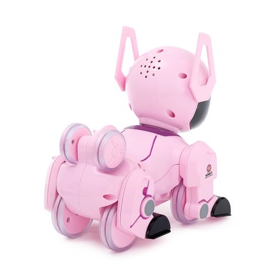 Robot LEXIBOOK Power Puppy My Programmable Smart Robotróżowy Marka Lexibook