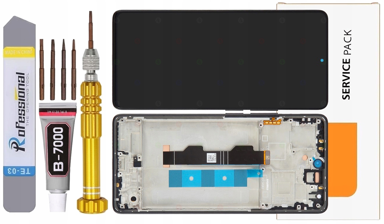 Displej Pro Xiaomi Redmi Note 13 Pro 4G Originál LCD Rámeček