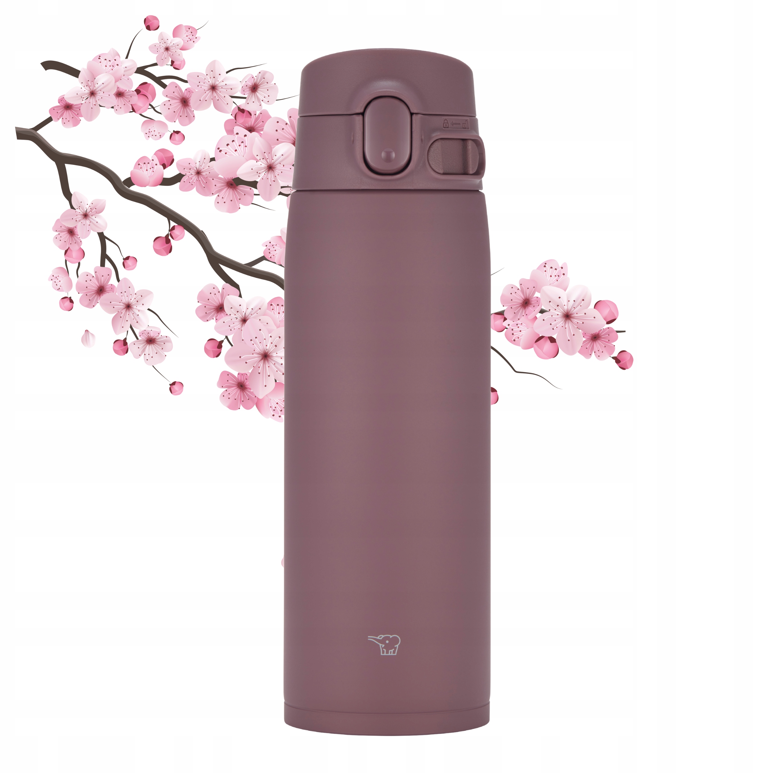 Kubek termiczny Zojirushi SM-VH60-VM 600 ml bordowy termos na wodę szczelny