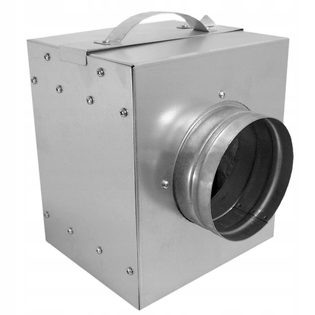 Vzduchový kanálový filter pre krbovú turbínu Ø125 Dospel 012-0342