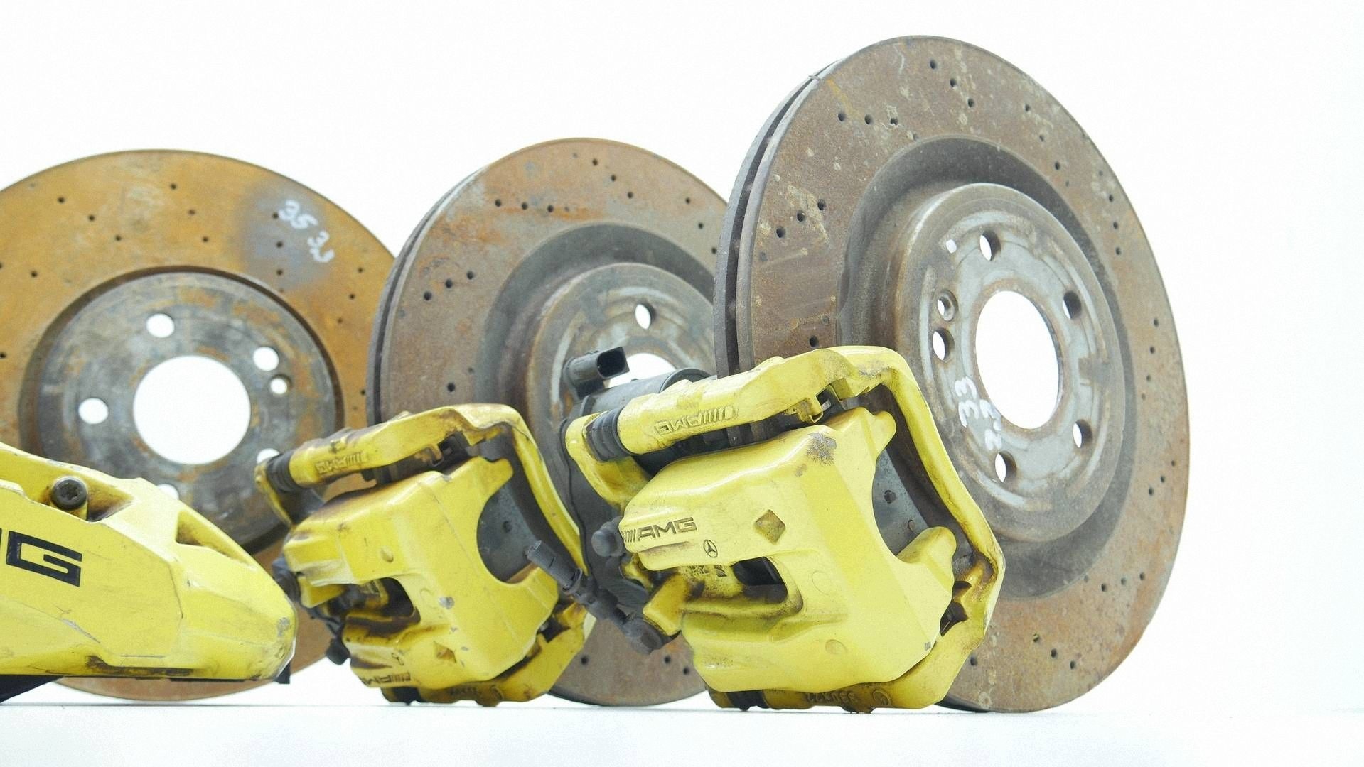 calipers plates discs KOMPLET MERCEDES W177 A35 AMG