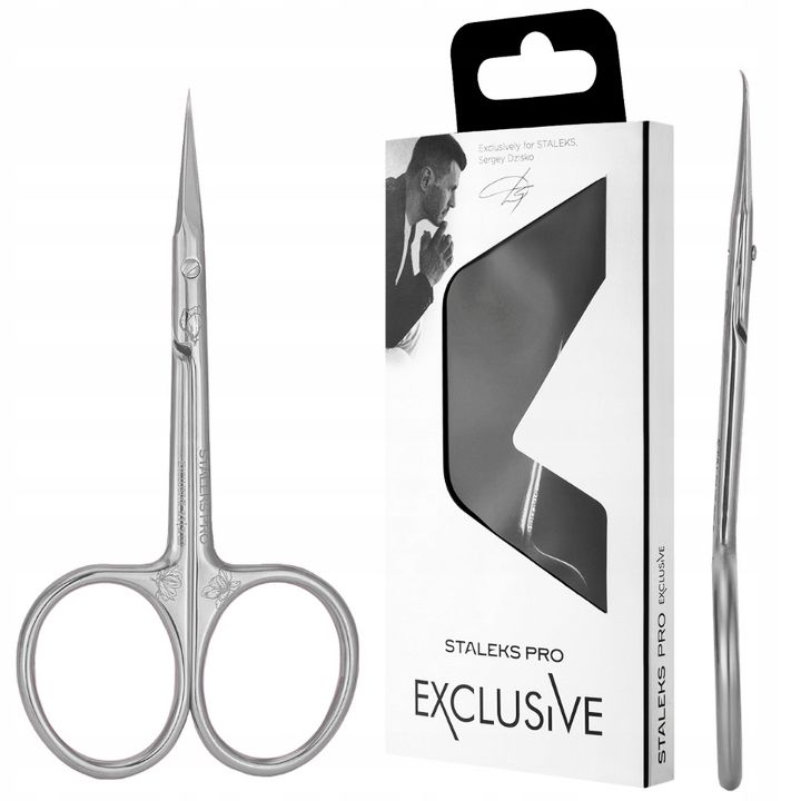 Staleks Pro Nůžky na nehtovou kůžičku s háčkem Exclusive 24mm SX-21/2M