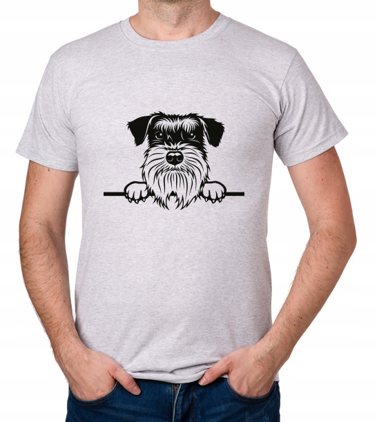 

koszulka Sznaucer Miniaturowy Pies Dog prezent