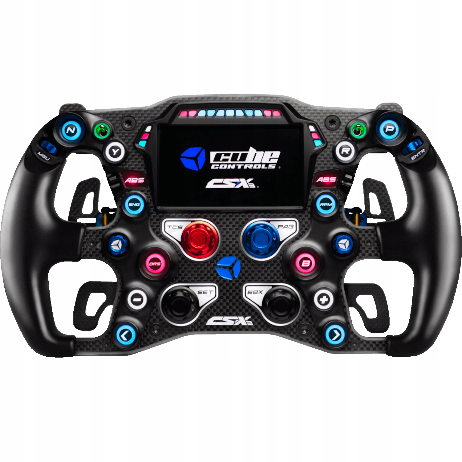 Volant Cube Controls CSX-3, 4 paddles čierne