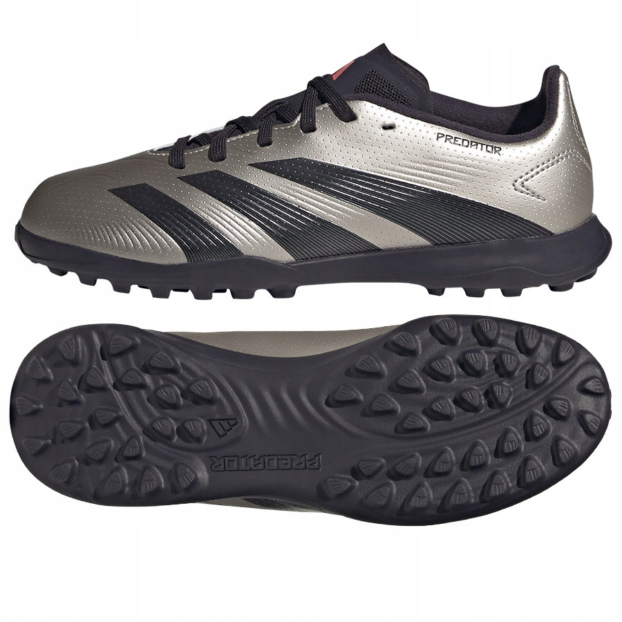 Adidas Predator League Jr Tf (38 2/3) Turfy Unisex Dětské Šedé