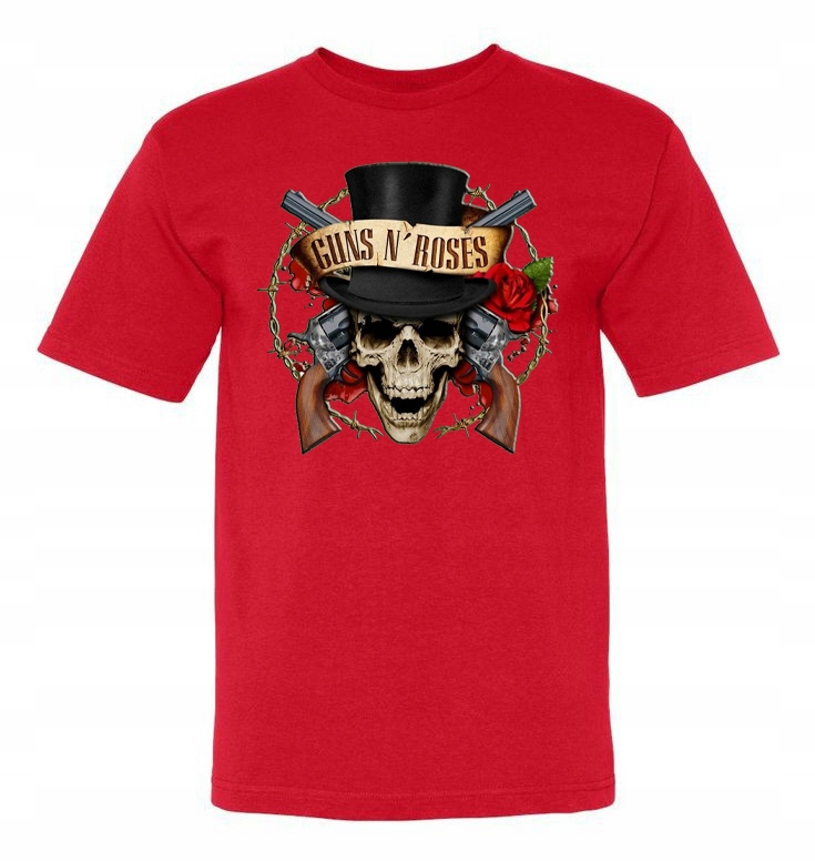 

T-shirt Męska Koszulka Guns N'roses Z Roz.xxl