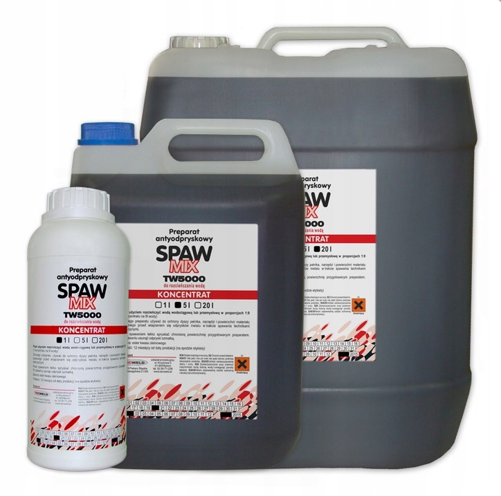

Koncentrat Antyodpryskowy Spawmix Tw 5000 5L