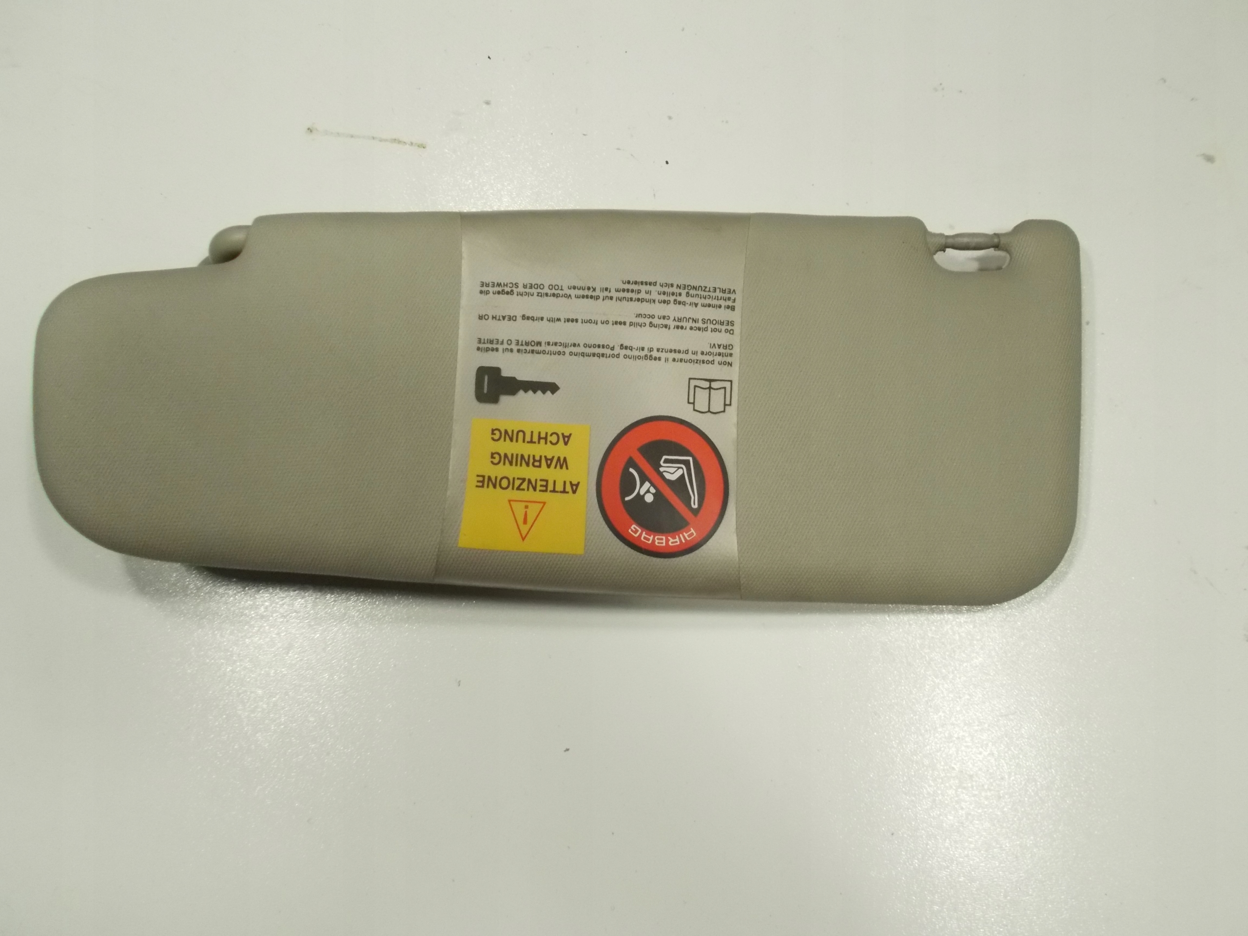 ALFA ROMEO 159 cover visor visor right ORYG. LADNY