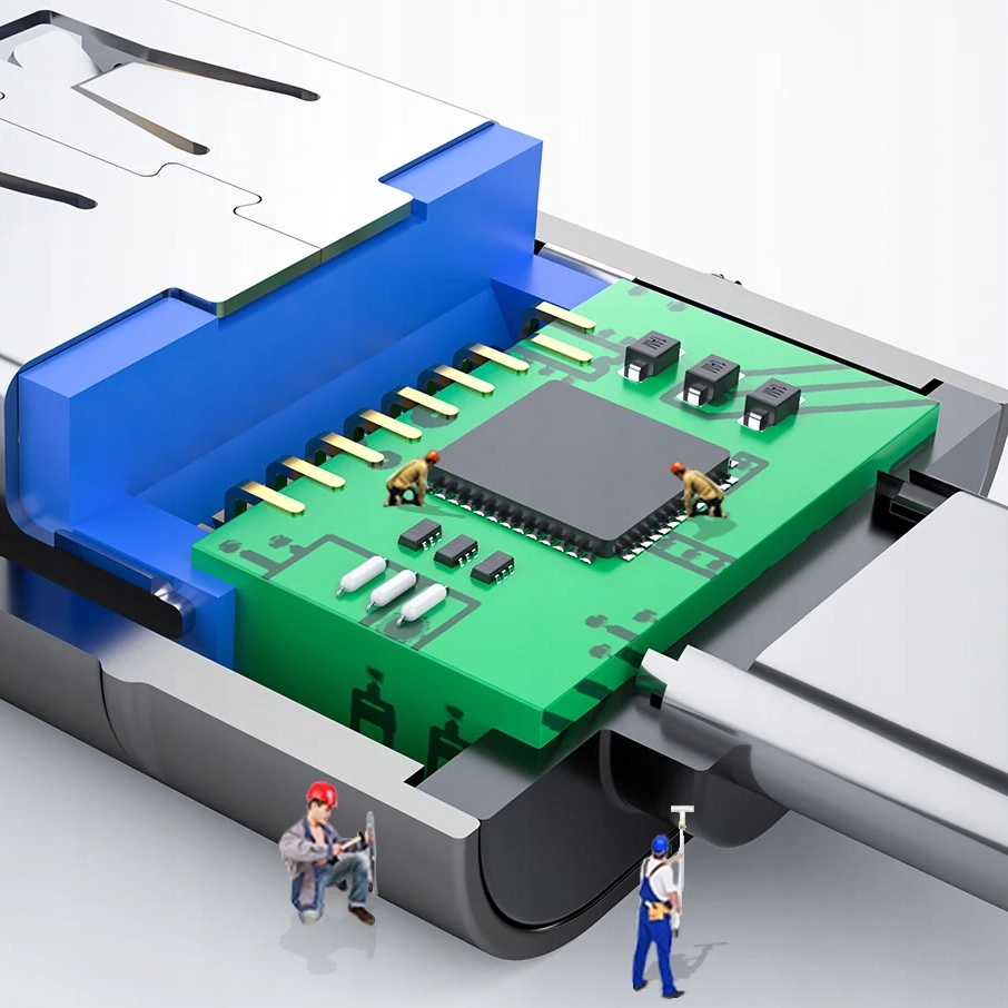 ESSAGER ADAPTER OTG PRZEJŚCIÓWKA USB-C do USB-A TYP-C 3A TRANSMISJA DANYCH Marka ESSAGER