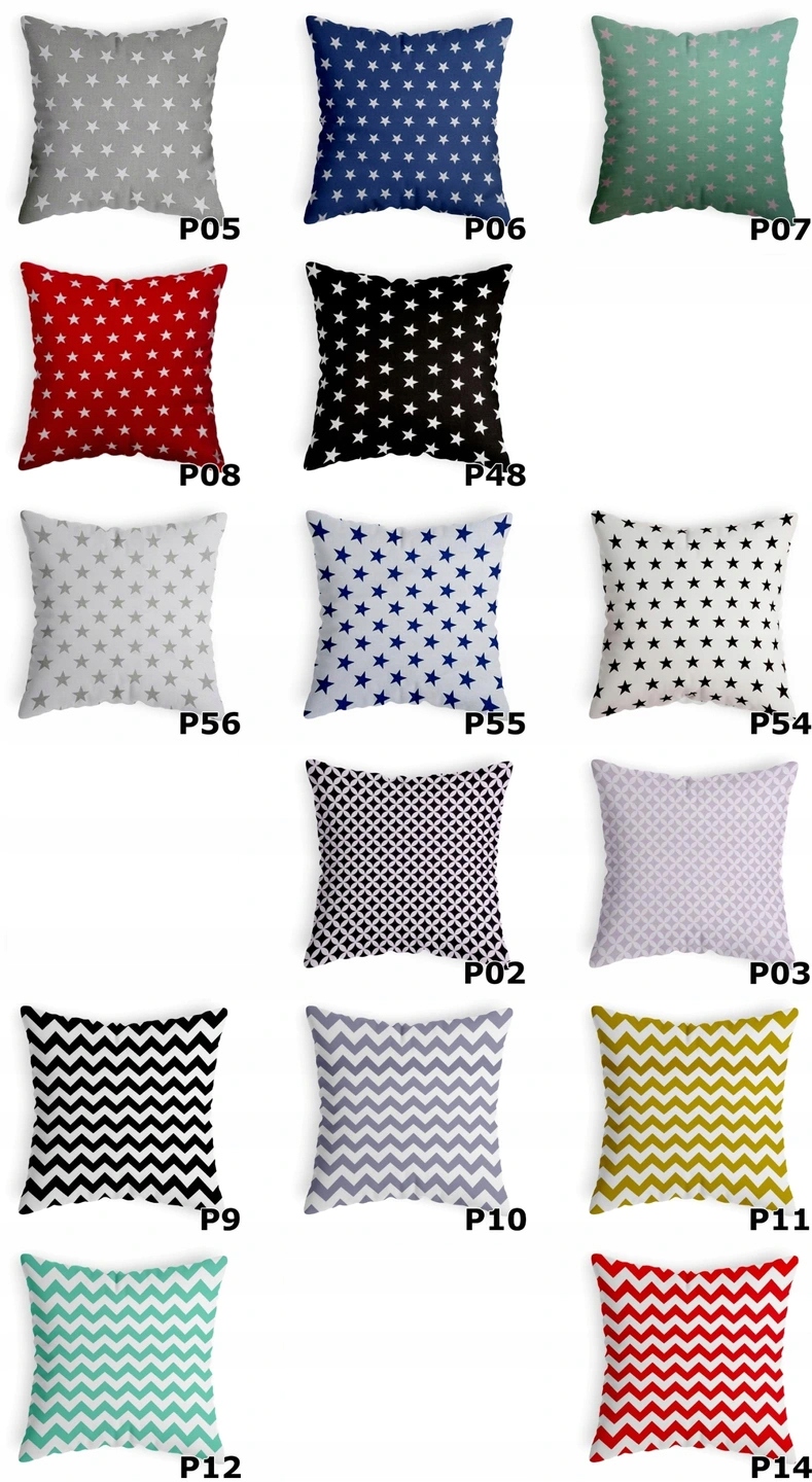 Poszewka na Poduszkę - 60x70 - Dużo Wzorów Marka inna