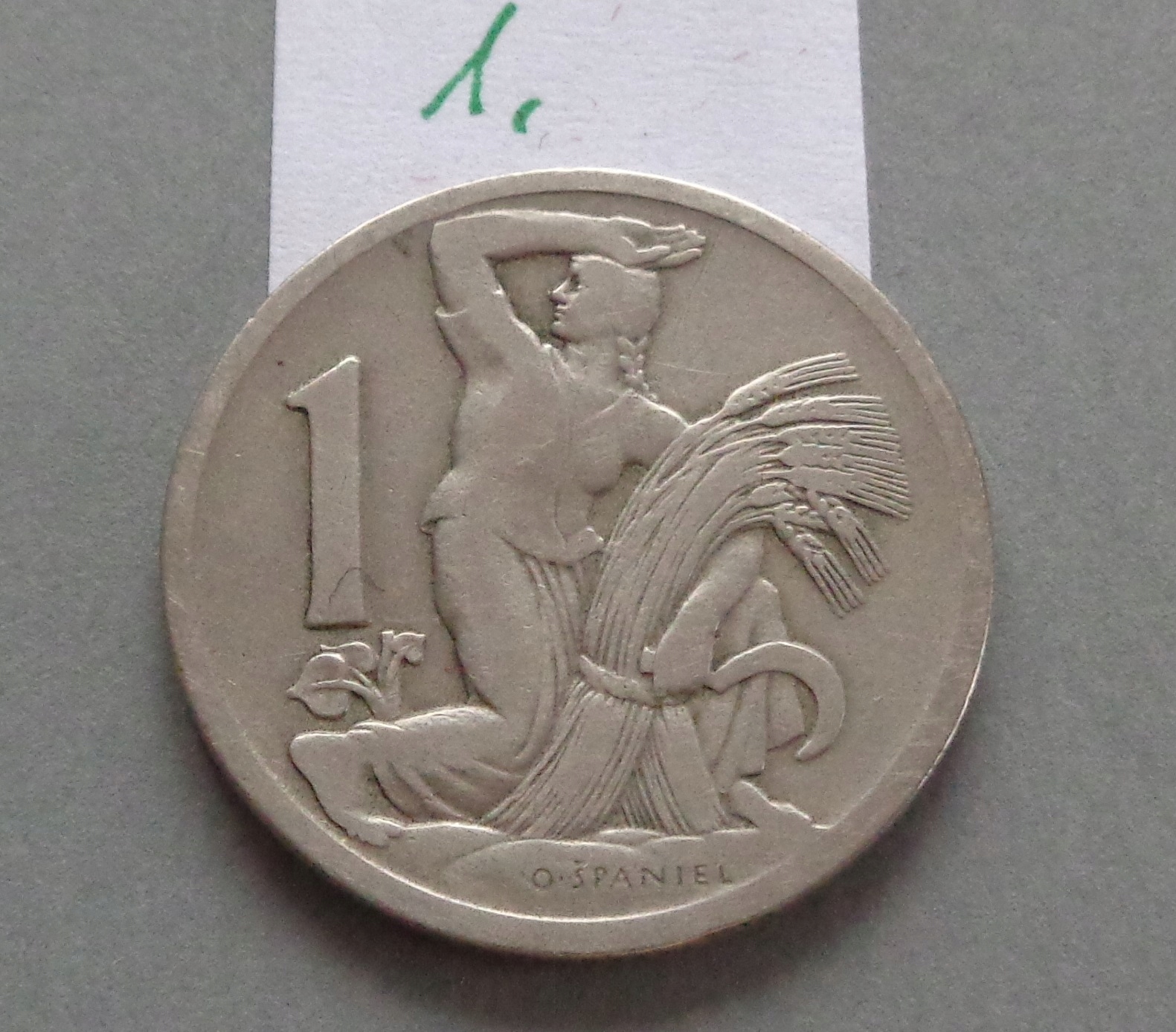1 KORONA z 1923 roku , CZECHOSŁOWACJA , ŁADNE