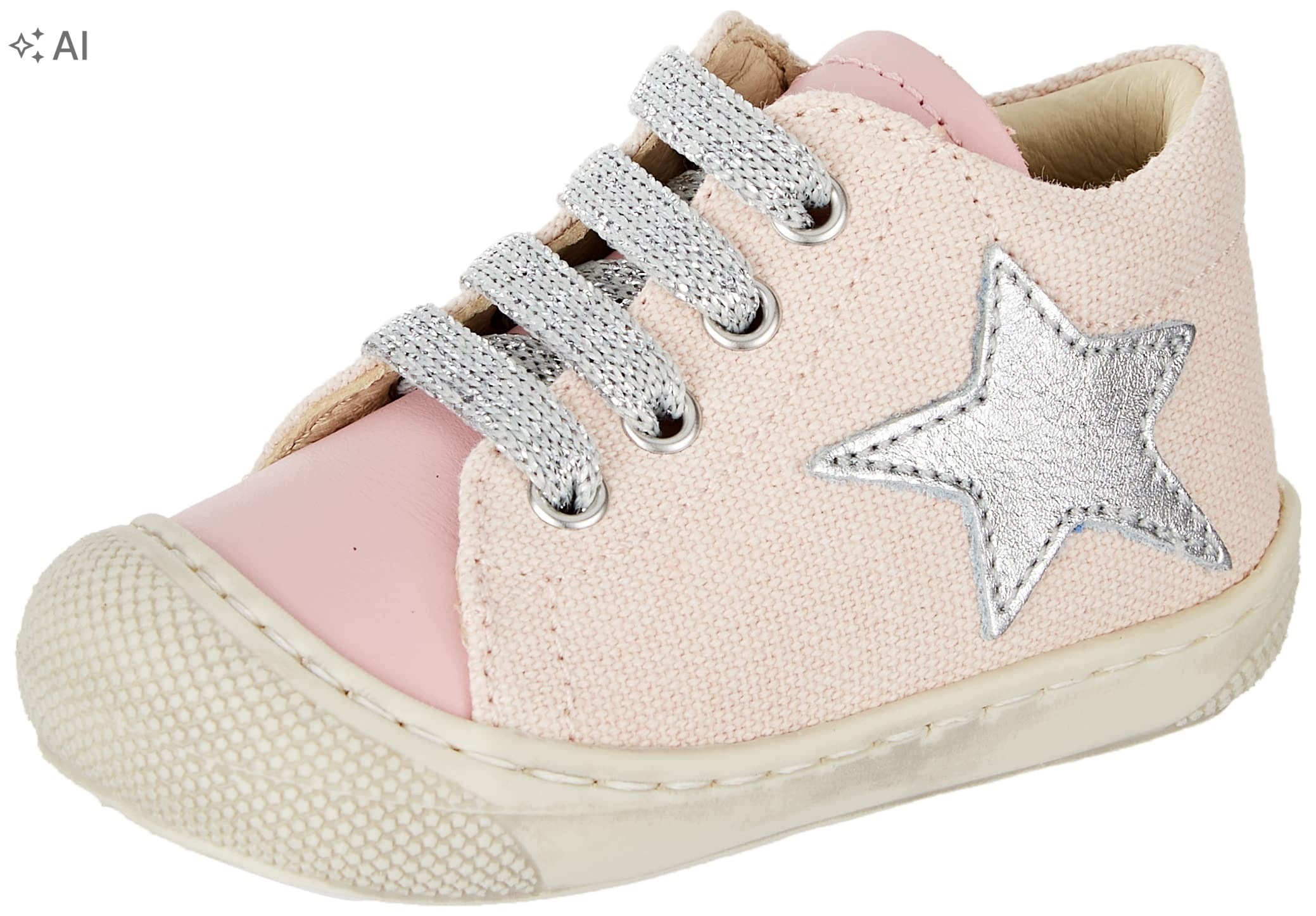 Naturino Różowe Sportowe Sneakersy Z Tekstylnej Tkaniny 18 6RA