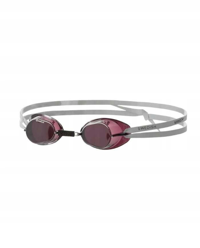 Okulary pływackie Speedo Swedish Goggle Mirror Smoke/silver