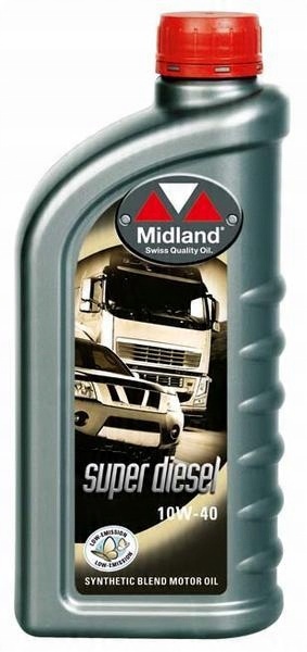 

Olej Midland Diesel 10W40 1L Swiss Made