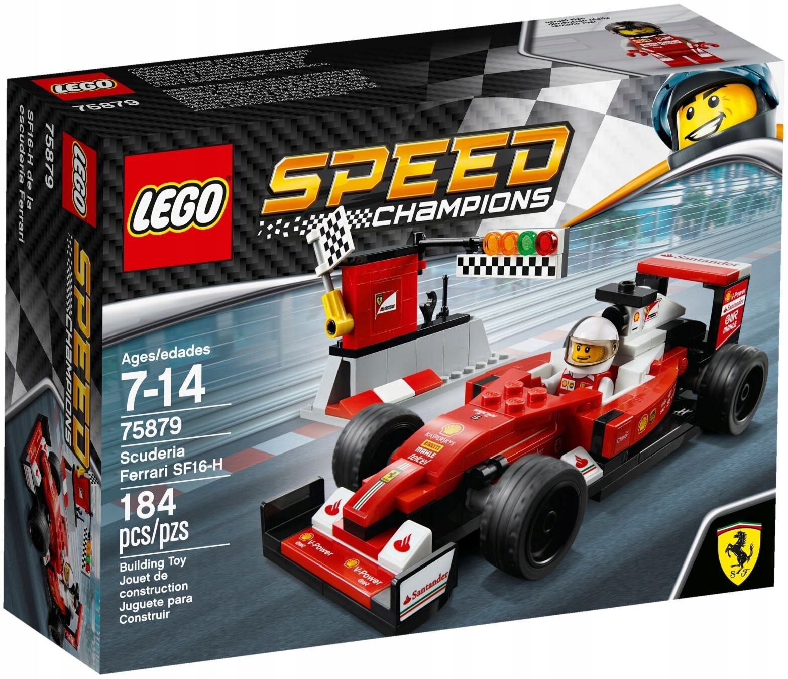 Lego Speed Champions 75879 Scuderia Ferrari SF16-H Nové