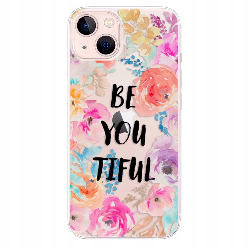 Silikonowe etui iSaprio BeYouTiful do iPhone 13
