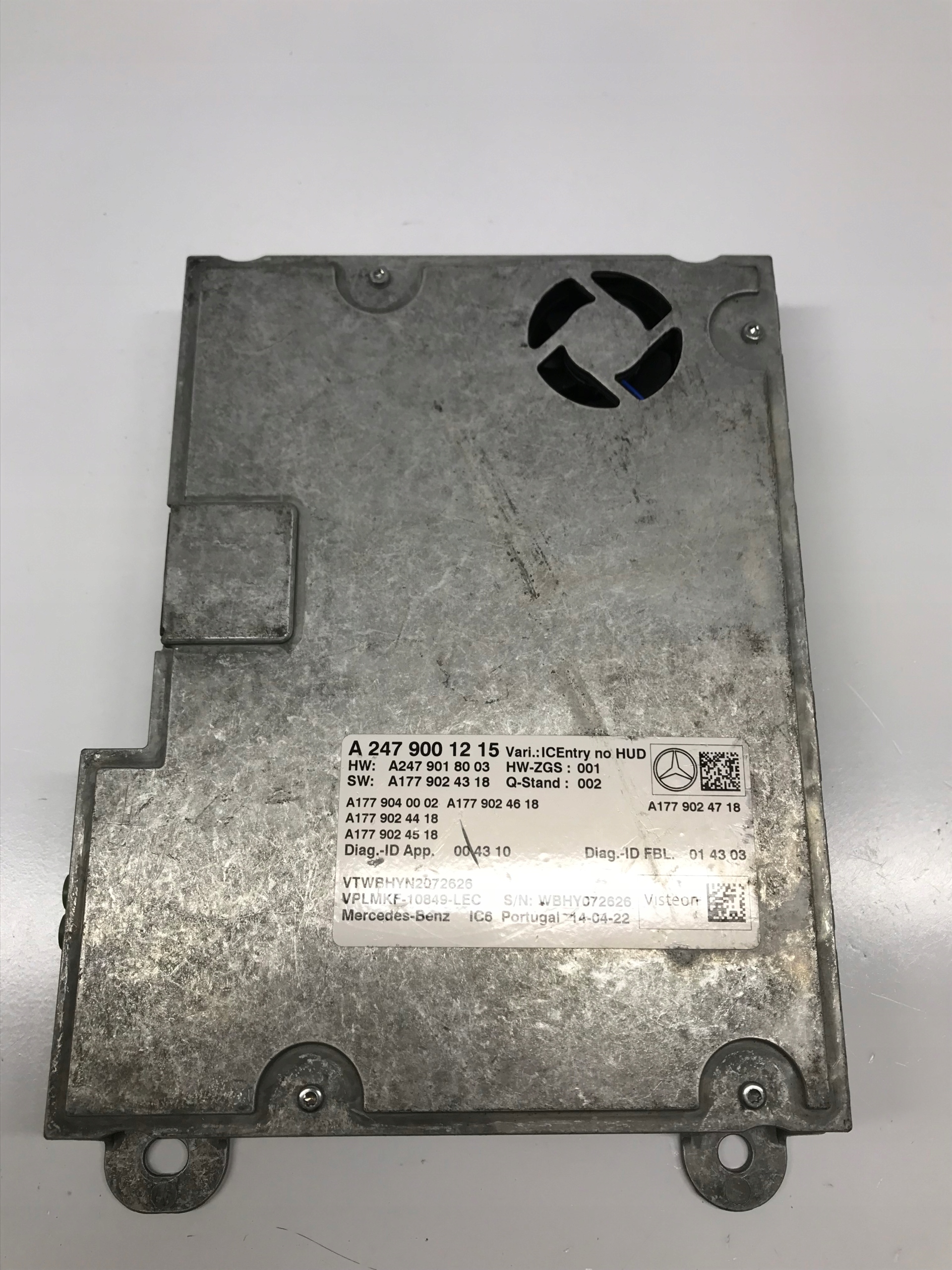 Řídicí Modul Mercedes A2479001215