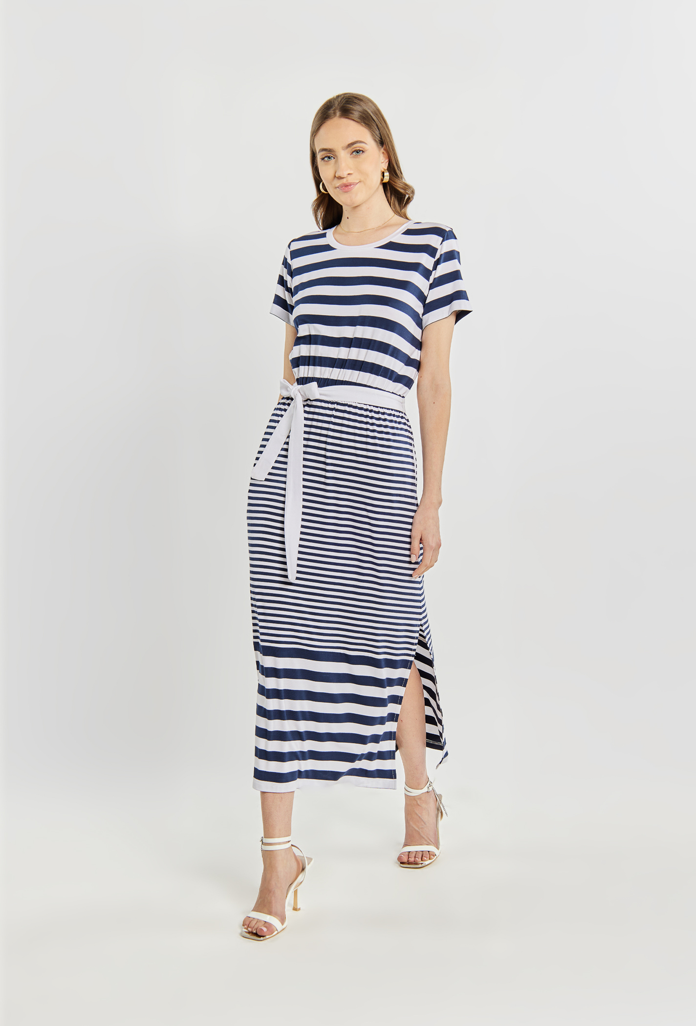 Monnari Sukienka damska w paski 38