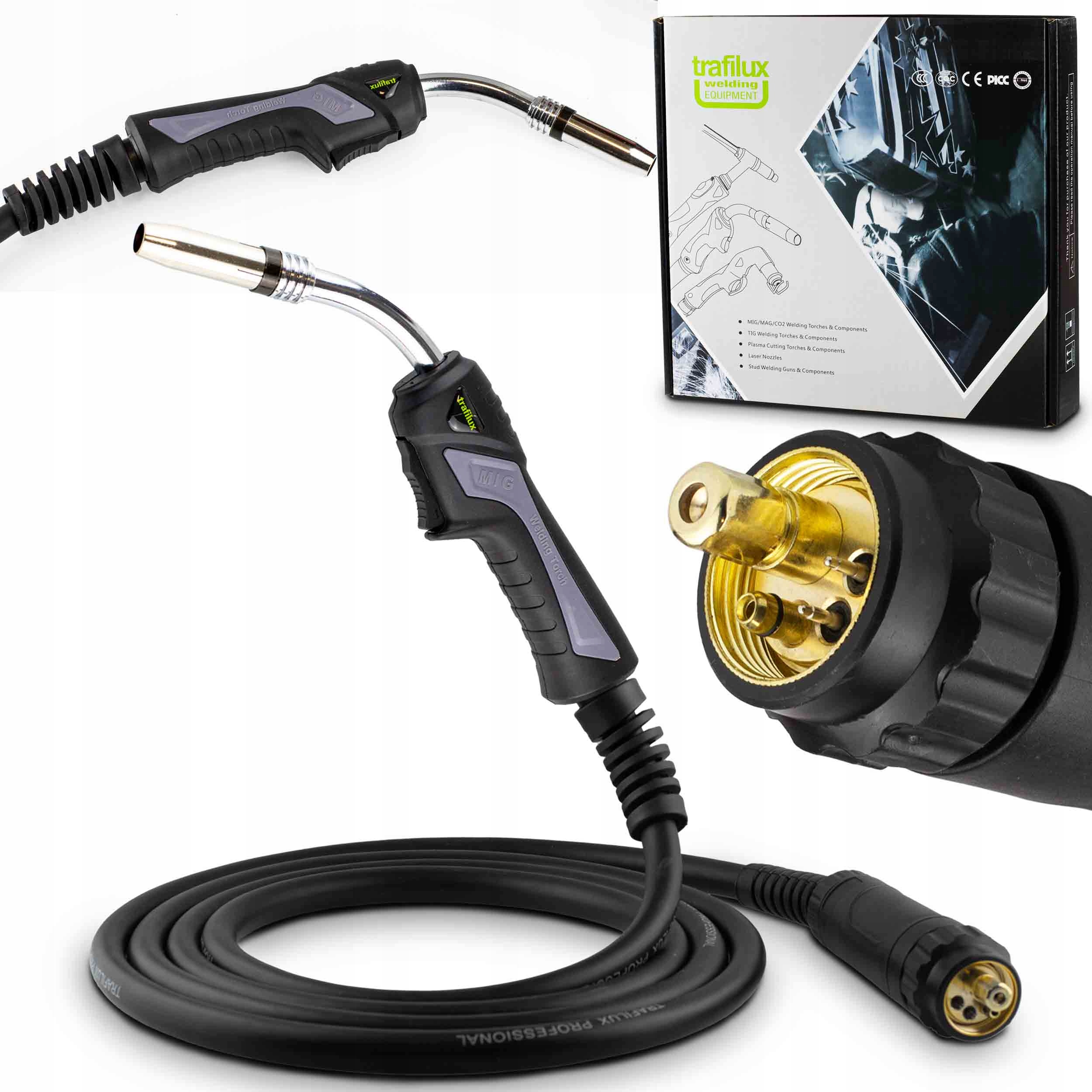 Uchwyt Do Migomatu MB-24 5m Euro 100% Miedź bester Lincoln kemppi Trafimet