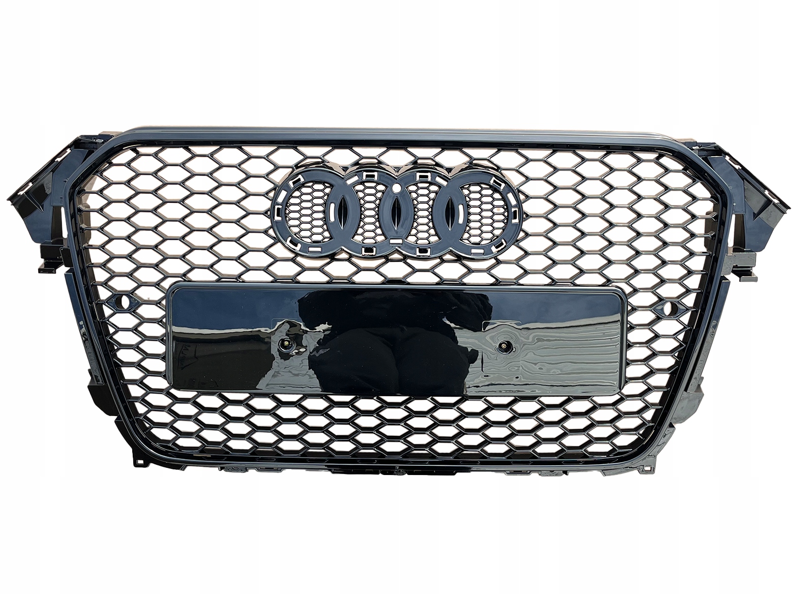 Atrapa Zderzaka gril Audi A4 B8 lift 11-16r RS4 vzhled Black