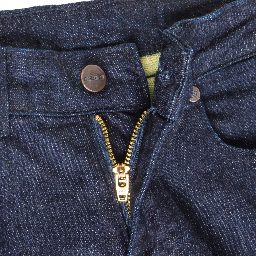 DAMSKIE SPODNIE JEANSY MOTOCYKLOWE OZONE STAR 2XS Materiał jeans